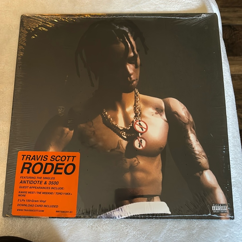 Travis scott rodeo vinyl record